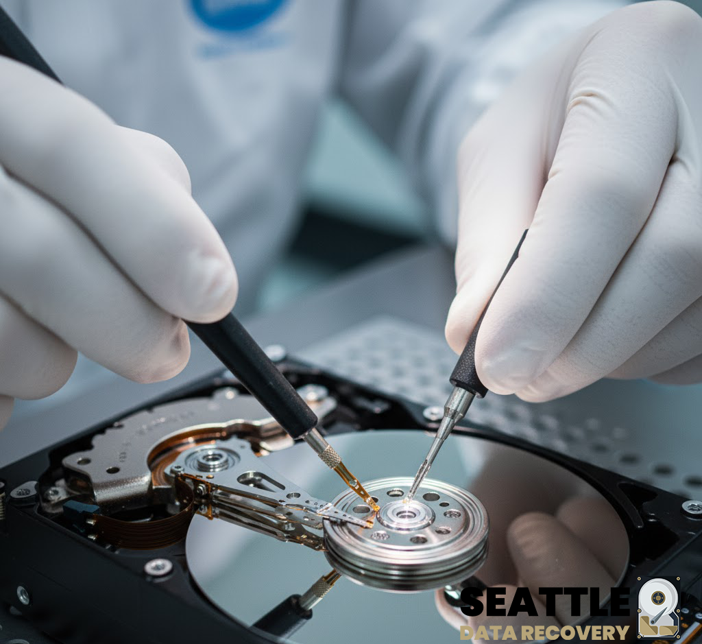 Seattle Data Recovery Performs Professional Hard Drive Repairs To Extract Rescued Data.